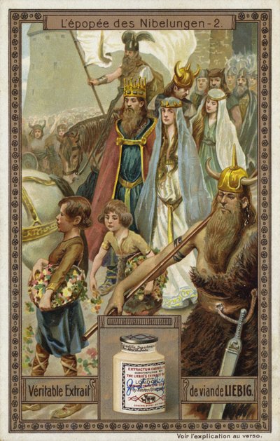 Scene from the Nibelungenlied by European School